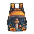 thumbnail image 1 of Fotbe Vintage Blue Leaf Mushroom Mochila Ligera para Hombres y Mujeres - Duradera y Resistente al Agua, Ideal para Escuela, Trabajo, Viajes y Uso Diario, 1 of 7