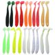 thumbnail image 1 of Kuymtek 20 piezas 2g/7 5 cm T-Tail suave PVC gusano pesca señuelos 10 colores cebos natación, 1 of 3