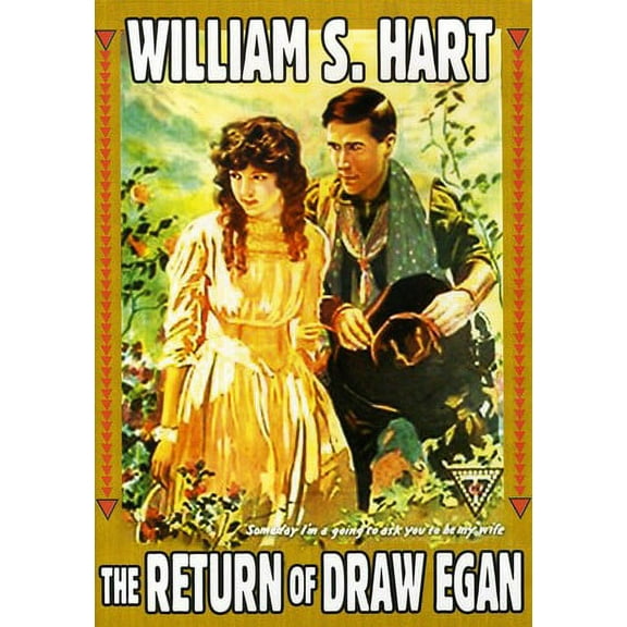 Return of Draw Egan (Silent) (DVD), Alpha Video, Western