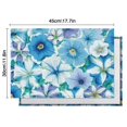 thumbnail image 5 of Pioneer Flower Floral Print Pattern Summer Placemats Table Placemats Set Of 6-Linen Kitchen Washable Placemats Table Mats 12x18 Inch Non-Slip Heat Resistant, 5 of 5