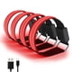 thumbnail image 2 of Brazalete iluminado, 4 piezas Pulsera LED Pulsera LED USB Brazalete LED Mejora tu experiencia, 2 of 7