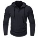 thumbnail image 2 of pstuiky camisetas de manga larga para hombre, Sudadera informal de manga larga con cuello redondo y botones para hombre Tops casuales para hombres xxl, 2 of 4