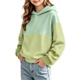 thumbnail image 3 of StSilkitty Hoodie for Boys Girls Oversized Long Sleeve Crew Neck Oversized Hooded Sweatshirts Fall Winter Warm Tops Size 3-14, 3 of 6