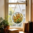 thumbnail image 5 of WEGFTDUOP Sun Catcher Acrylic Puzzles Suncatcher Window Hanging 7.4 Inch Catcher Puzzle Garden Decoration For Women Men Mom Birthday Gift Home Decor Stained Glass Window Hanging, 5 of 7