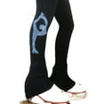 thumbnail image 2 of Ice Skating Pants with Blue crystals "Biellmann" applique, 2 of 3