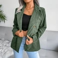thumbnail image 4 of Vedolay Womens Suit Jackets Women's Blazers for Work Casual Open Front Long Sleeve Work Office Jackets,Army Green 3XL, 4 of 5