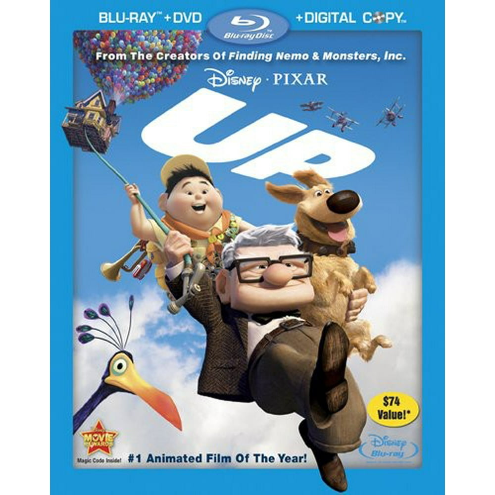 Up (Bluray + DVD + Digital Copy)