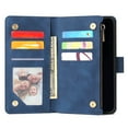 thumbnail image 2 of iPhone 11 Wallet Case, Dteck Soft Leather Zipper Wallet Case Magnetic Buckle Horizontal Flip Cover with 5 Card Slots/Photo Pocks For Apple iPhone 11 6.1 inch 2019, Blue, 2 of 8