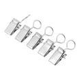 thumbnail image 3 of Curtain Hangers, Curtain Clips Small Size High Hardness Premium Metal  For Party For DIY Project For Home Closed Clips,Open Clips, 3 of 8
