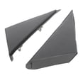 thumbnail image 1 of Moldura triangular para esquina de espejo, 2 piezas, moldura de placa triangular para espejo retrovisor izquierdo y derecho, integración perfecta, 1 of 9