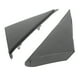 thumbnail image 1 of Moldura triangular para esquina de espejo, 2 piezas, moldura de placa triangular para espejo retrovisor izquierdo y derecho, integración perfecta, 1 of 9