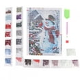 thumbnail image 2 of Pinturas navideñas con diamantes de imitación, pintura de diamantes artesanal para hacer uno mismo, pintura de diamantes navideña, arte de diamantes navideños, tecnología avanzada, 2 of 9