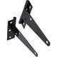 thumbnail image 1 of Laklulu Paquete de 10 bisagras en T negras antioxidantes con tornillos para bisagra de puerta, bisagra de puerta de madera para jardín, bisagra de puerta exterior duradera, ventana, garaje, 2" (negro), 1 of 5