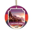 thumbnail image 5 of Canyonlands National Park Retro Style Ornament, Utah  Tourist Attraction and Gift, 5 of 5