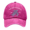 thumbnail image 2 of Wuxian Children Boys Baseball Caps Cute Animal Cartoon Car Embroidery Print Hat Casual Adjustable Comfortable Vintage Washed Distressed Sun Hat For Toddler Fashionable Dailywear,Hot Pink,One Size, 2 of 3