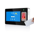 thumbnail image 2 of Biometric Fingerprint And MF IC Card Time Attendance With GPS And SMS Support Send Short Message To Defined Mobile Phone ,Easy to Use, 2 of 6