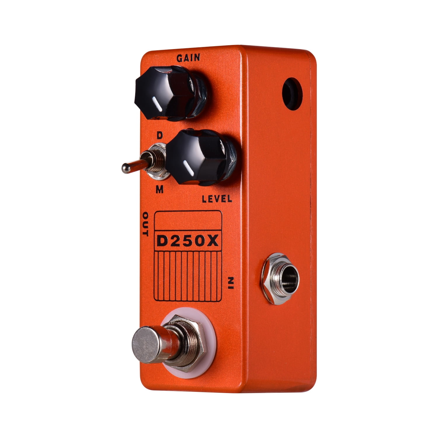 MOSKY D250X Electric Guitar Overdrive Preamp Effect Pedal 2 Models Full Metal Shell True Bypass