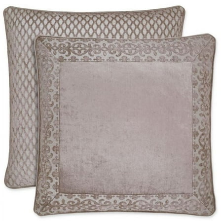 J. Queen New York Sicily European Pillow Sham in Pearl