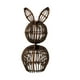 thumbnail image 1 of Decoraciones de Pascua, Adornos de Pascua, Regalos de Pascua Conejito de Pascua de Ratán Natural Tejido a Mano Cesta Tejida de Pascua Decoración Pastoral Conejo Trenzado, 1 of 6