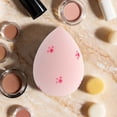 thumbnail image 4 of Unique Bargains 1 Pc Cat Paw Face Makeup Sponge for Bedrooms Pink Hydrophilic Polyurethane, 4 of 5