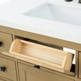 thumbnail image 6 of Lavanti Oakford Solidwood 36-inch Bathroom Vanity with Sink - Stylish Oak, 6 of 7