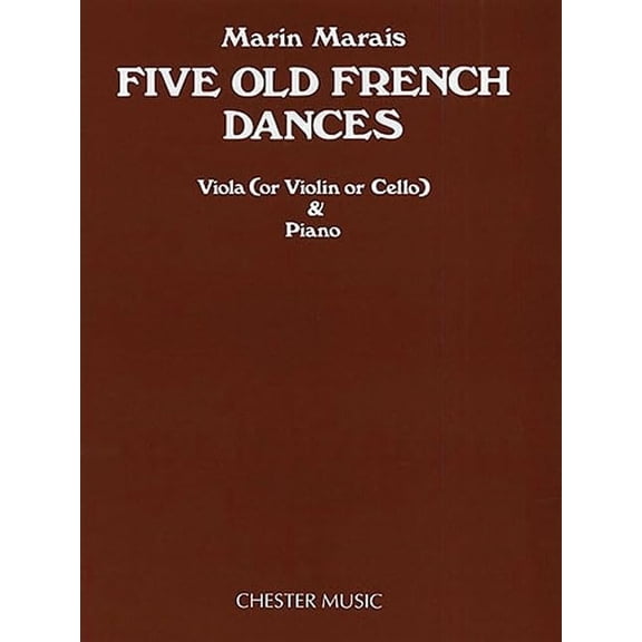 Pre-Owned Chester Music Five Old French Dances (for Viola and Piano) Music Sales America Series