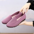 thumbnail image 4 of Women's Walking Running Lightweight Shoes Casual Mesh Comfortable Breathable Work Sneakers Slip on Tennis Gym Shoes, 4 of 4