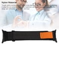 thumbnail image 6 of Suodoka Replacement Nylon Loop Strap for Samsung Galaxy Watch 7 Ultra 47mm (1.85 inches) - Rugged Outdoor Sport Woven Wristband for Men and Women, Black, 6 of 9