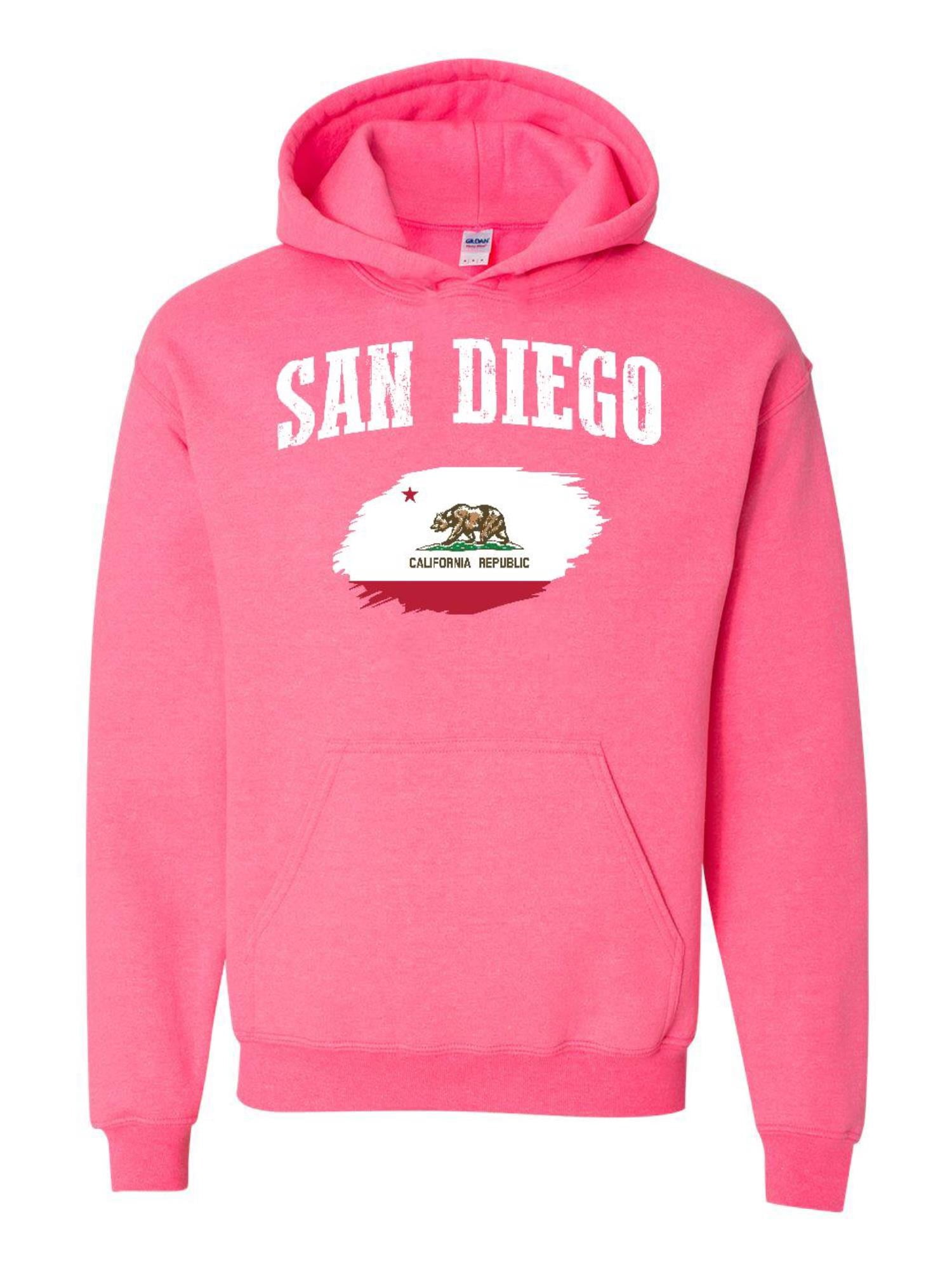 Chocolate Brown “San Diego” Oversized Sweatshirt – Trendy Winter Style