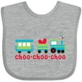 thumbnail image 3 of Inktastic Love Train Boys or Girls Baby Bib, 3 of 4