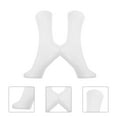 thumbnail image 3 of RENACLIPY Women’s Plastic Foot Mannequin for Shoe Display, White, Set of 4 Foot Models, 3 of 8