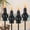Type2, variant on 4 Pack Metal Citronella Torches Outdoor, 60 Inch Garden Torches for Outside, Upgraded Wrought Iron Torches for Yard, Black Tabletop Torch Decorative Light for Backyard Pathway Patio Party