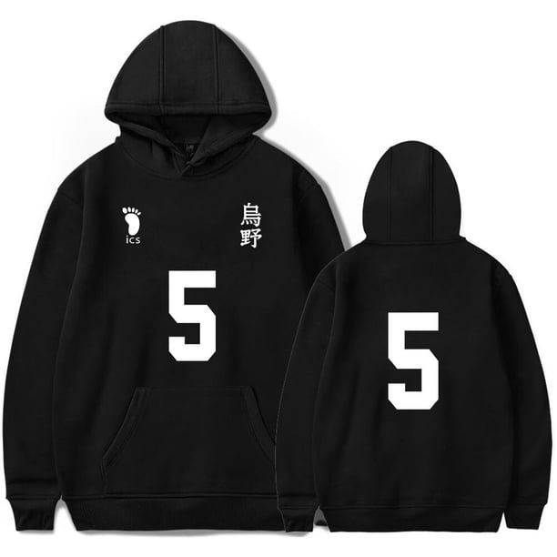 ¡¡¡Anime Haikyuu!!! Cosplay Sudadera con capucha Shoyo Hinata karasuno Top Inarizaki Uniformes de escuela secundaria Otoño SportwearHitoshi GinjimaSG Deng Xun unisex
