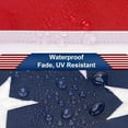thumbnail image 4 of CN American Flag 3x5 Outdoor, 3x5 Flags Outside, Heavy Duty Polyester USA Flag, All Weather US Flags with Embroidered Stars Sewn Stripes Brass Grommets, Vivid Color for Outdoor Indoor, 4 of 10