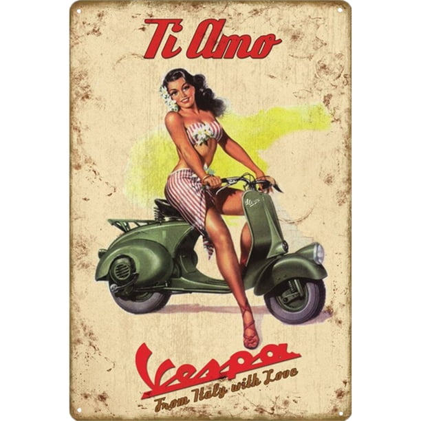 Placa Letrero Metal Vintage Carteles para Pared Pintura Hierro para Bar 20x30cm