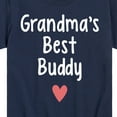 thumbnail image 3 of Instant Message - Grandma Heart Best Buddy - Toddler & Youth Short Sleeve Graphic T-Shirt, 3 of 6