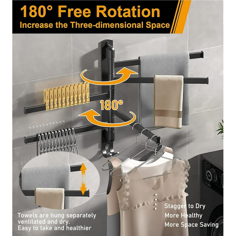 Kitchen Towel Rack Swing Arm Tips Kitchen