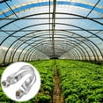 thumbnail image 2 of Hongchegh 5 Metal Clamp Greenhouse Tube Holder for Pipe or Wire Installation, 2 of 6
