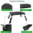 thumbnail image 3 of RV Step Stool Folding Platform Step with Anti-Slip Surface, Rubber Feet, Safety RV Steps for RV, Motorhome, Trailer, SUV, Camper, Supports Up to 1000 lbs(Black), 3 of 13