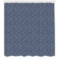 thumbnail image 3 of Ambesonne Navy Blue Shower Curtain, Summer Night Sky, 69"Wx75"L, Purpleblue White, 3 of 3