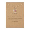 thumbnail image 1 of pstuiky Necklaces Pendants Star Pendant Paper Card Necklace Alloy Diamond Geometric Pendant Sale, 1 of 1