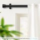 thumbnail image 5 of Barras de cortina extra largas negras de 240 pulgadas, barra de cortina de metal ajustable de 1 pulgada para ventanas grandes y puertas correderas, 5, 5 of 8