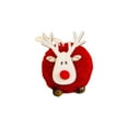 thumbnail image 1 of BKRE Festive Reindeer Pompom Hanging Ornament Handmade Deer For Party, 1 of 4