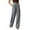 Gray, variant on Womens Wide Leg Dressy Pants 2025 Business Casual Work Pants High Waisted Slacks Trousers Black S