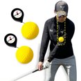 thumbnail image 3 of Golf Head Stability Training Tool Portable Retractable Head Posture Correction Practice Golf Training Accessories Drop Shipping 1 Pc, 3 of 6