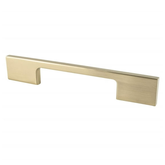 Berenson 9033-40CZ-P 96 mm Contemporary Advantage Two CC Champagne Rectangle Pull