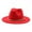 Z3-Red, variant on Yigetop Fedora Hats for Men Women's Crushable Wool Felt Outback Hat Panama Hat Wide Brim Fedora Hats for Women Black One Size