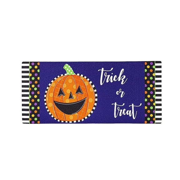 Home & Garden Jack-O-Lantern Switch Mat Rubber Halloween Sassafras 432013