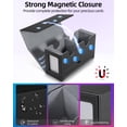 thumbnail image 5 of Miroddi MTG Card Deck Box, Trading Card Storage Box with Commander Display, PU Leather TCG Card Holder for Magic The Gathering Sports Playing Cards, 5 of 9