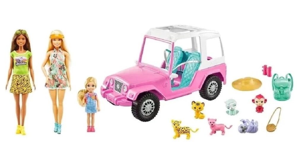Barbie Sisters and Friends Wildlife Adventure Gift Set 